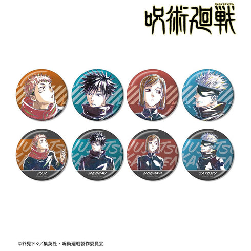 『呪術廻戦』トレーディング Ani-Art 第8弾 メタリック缶バッジ(単位/BOX)【202510再販】